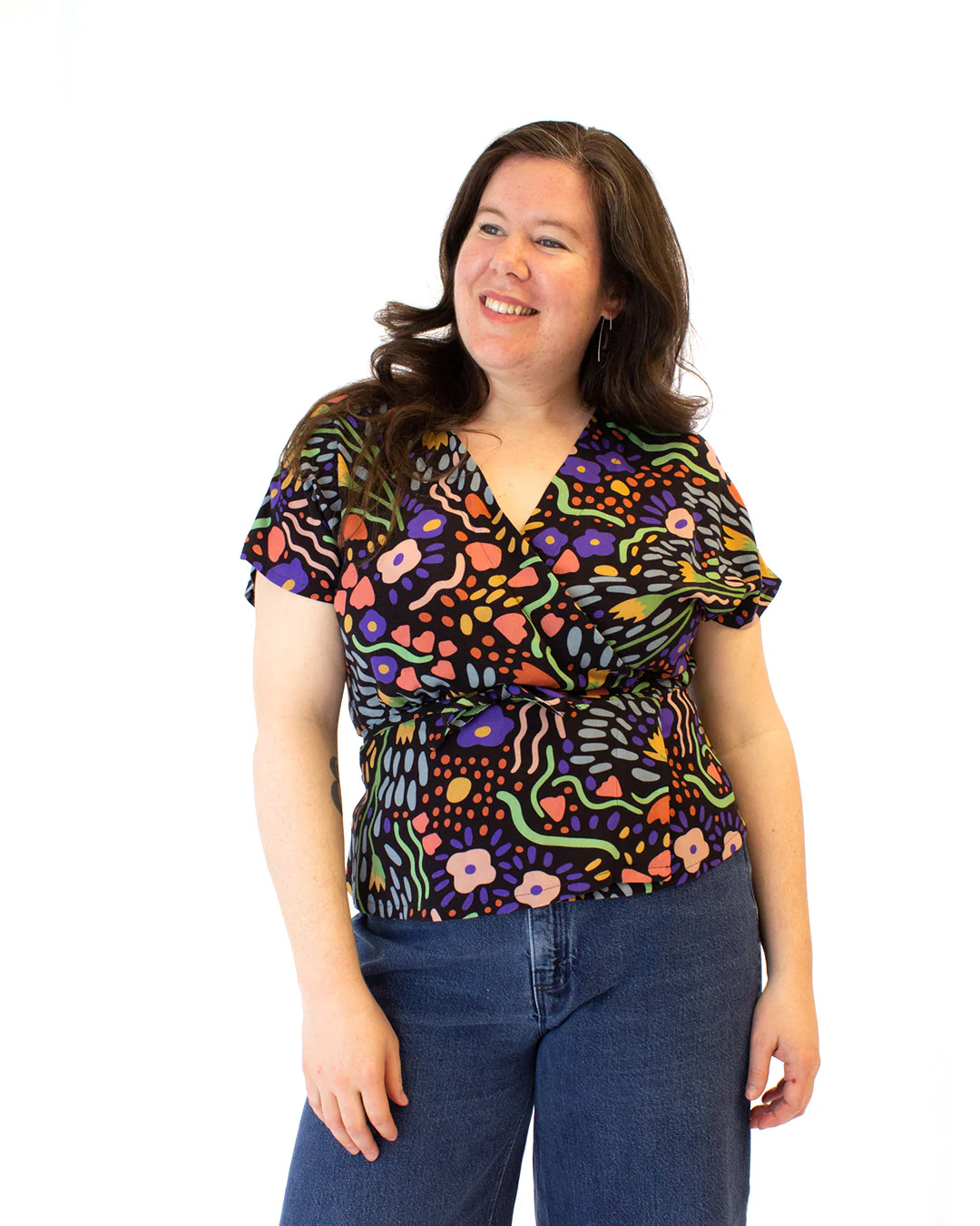 Cassidy Wrap Top - Image 18